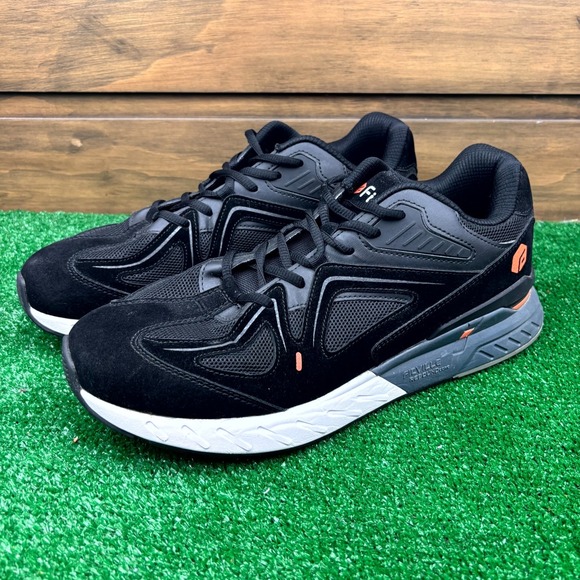 Fitville Other - Fitville Rebound Core V1 Sneakers Men's 12.5W Black Leather Lace Up Low Top